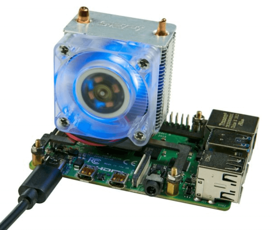 ICE Tower CPU Cooling Fan for Raspberry Pi (Support Pi 4)