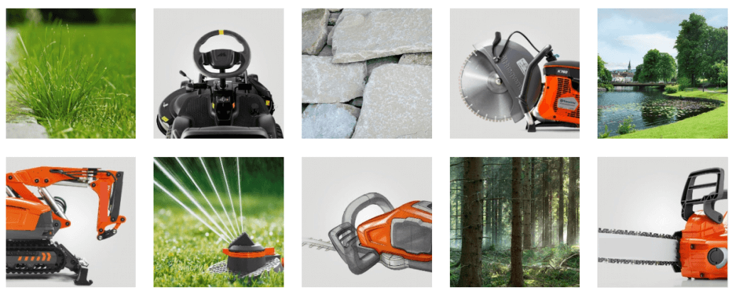 The company's products for forestry & gardening